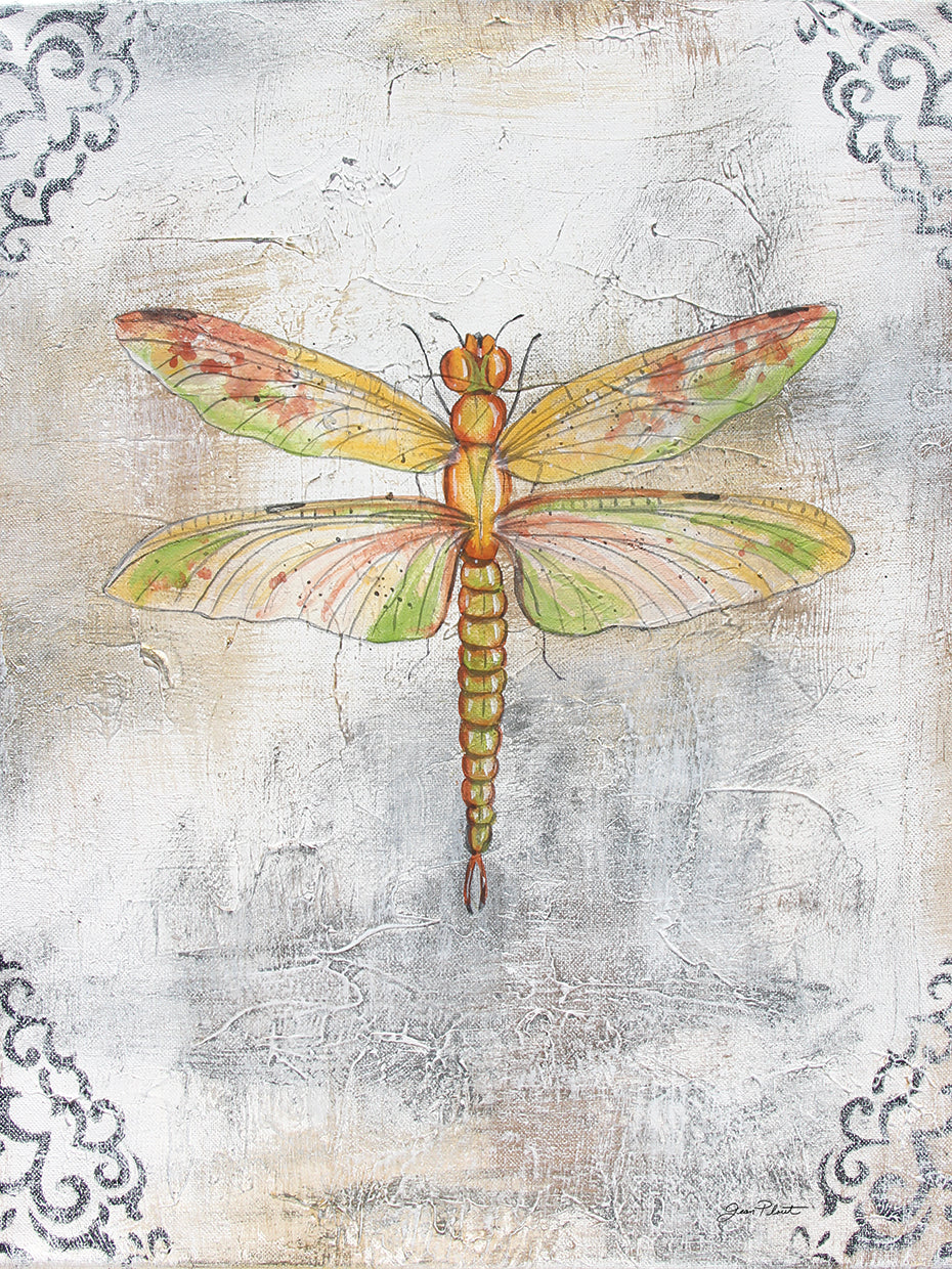 Textured Watercolor Wings D