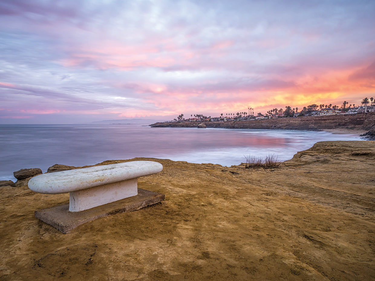 Winter Sunrise Sunset Cliffs Natural Park