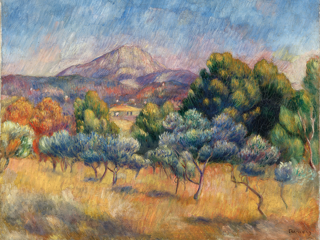 Mont Sainte-Victoire (ca. 1888–89)
