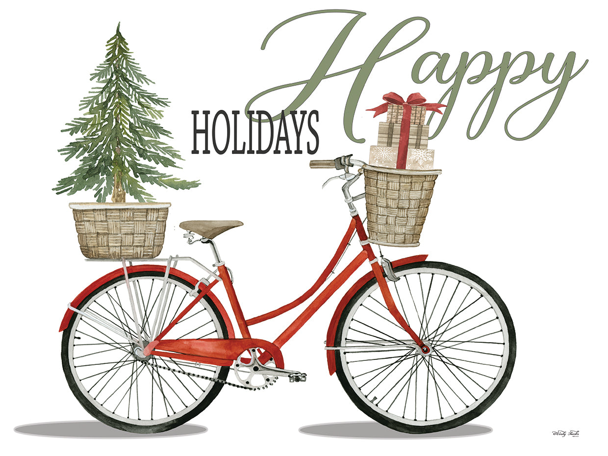 Happy Holidays Bicycle