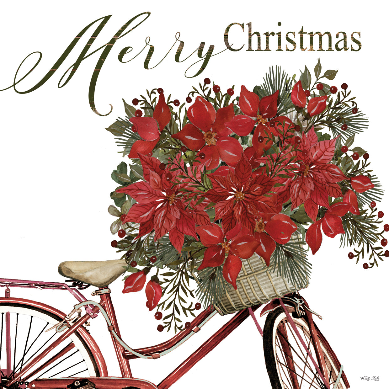 Poinsettia Bicycle