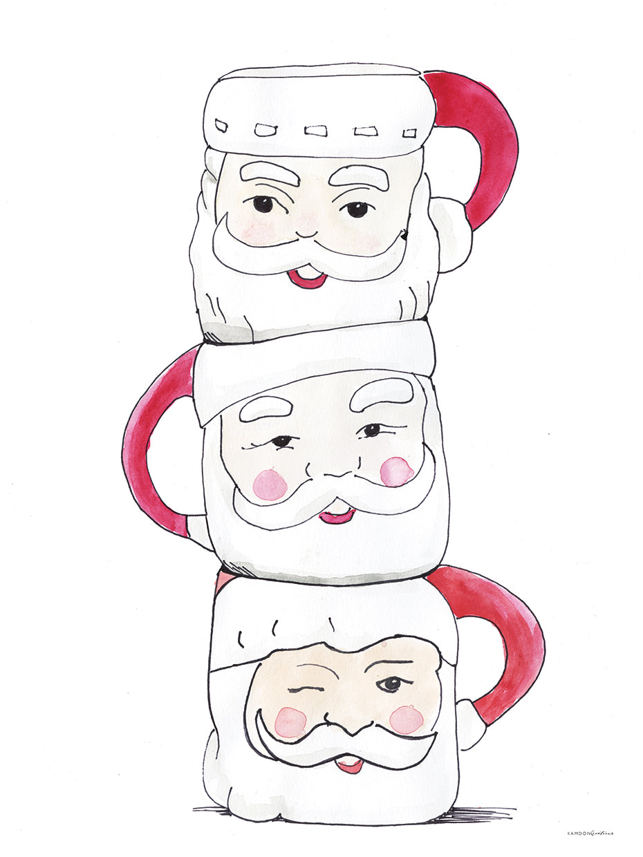 Santa Mugs