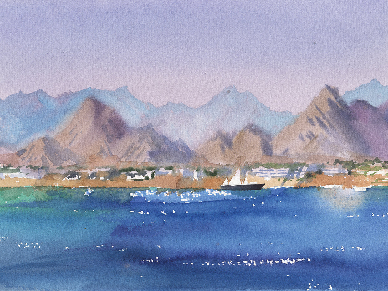 Seascape With A Yacht