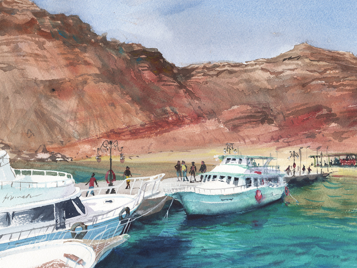 Yates en el mar Lienzo