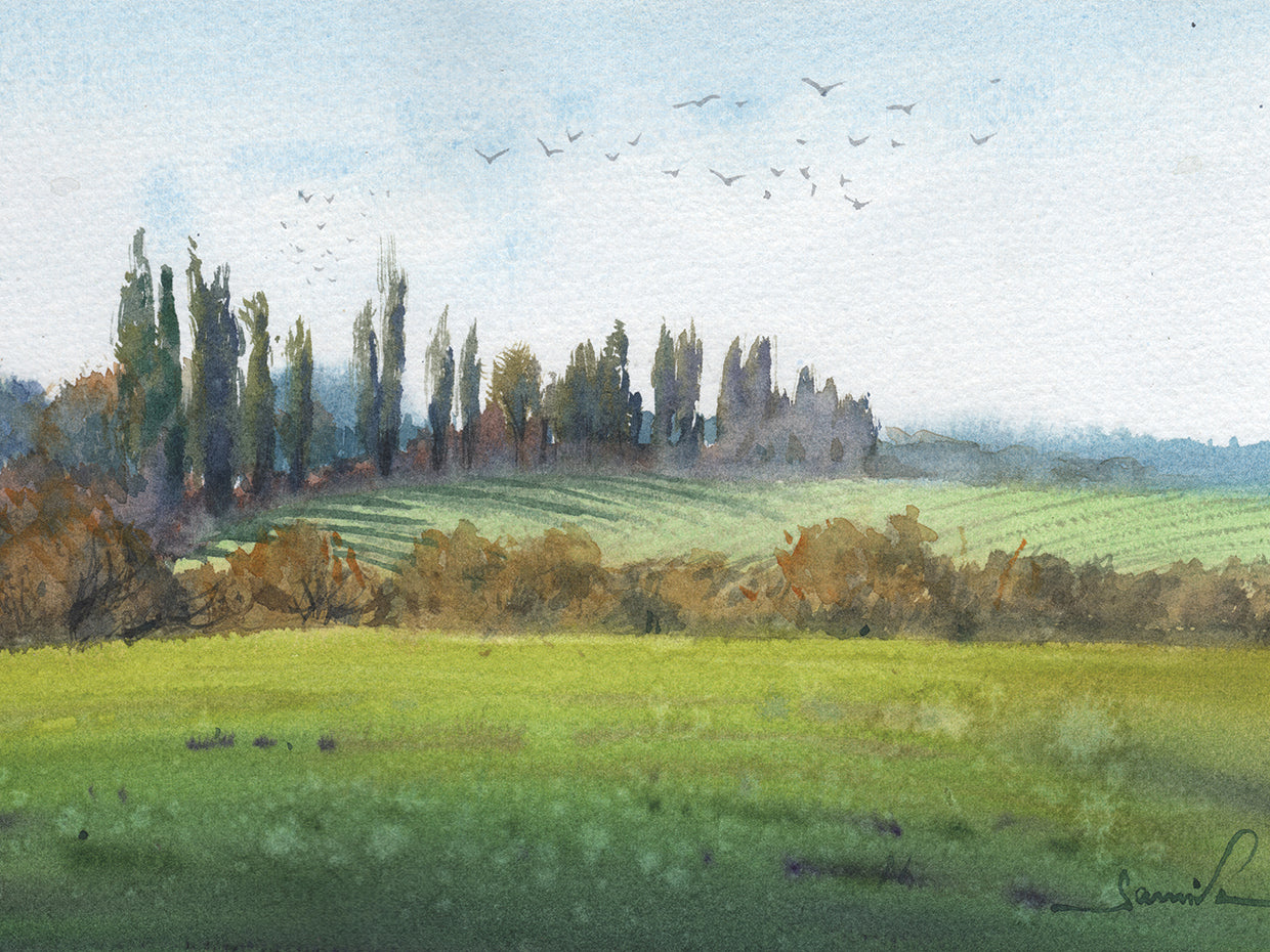 Landscape Watercolor