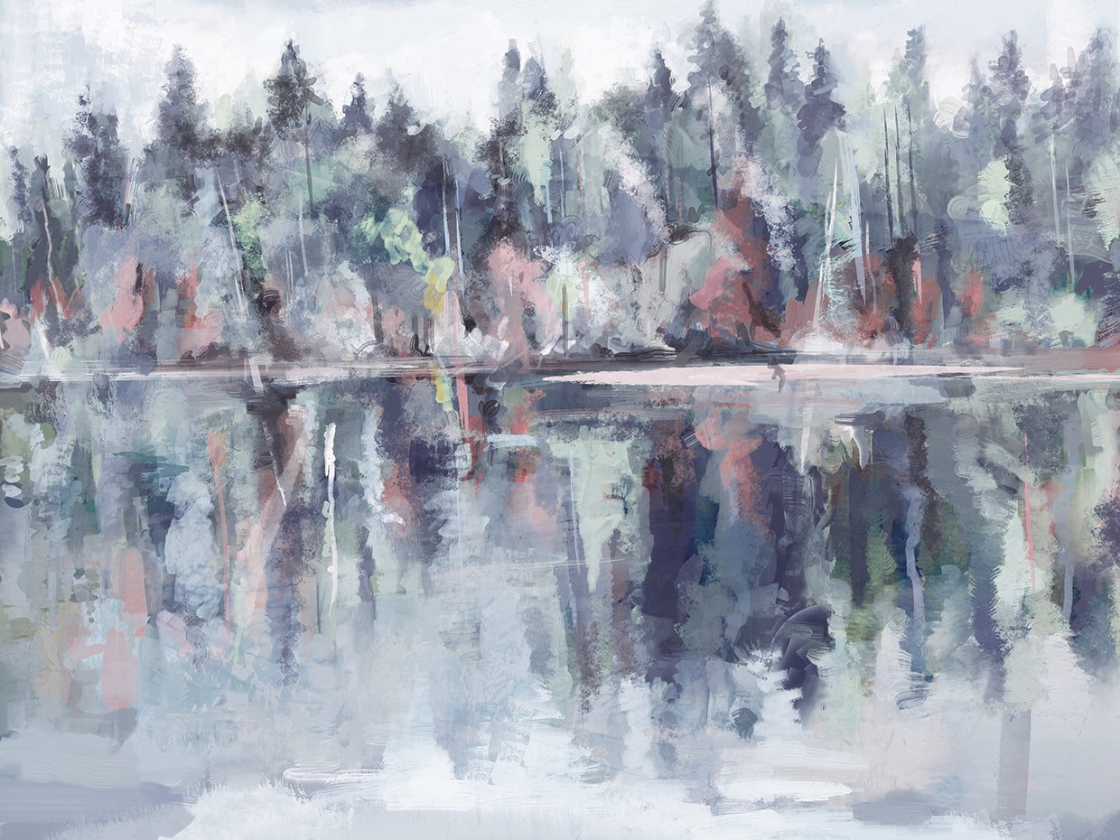 Lakehouse View Blues Light