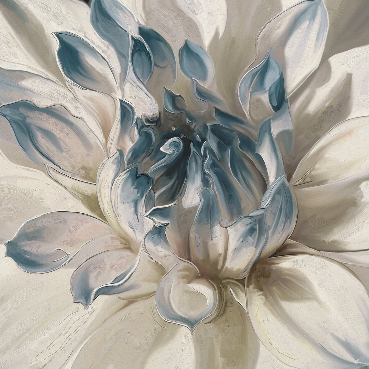 Daytime Dahlia I Blue