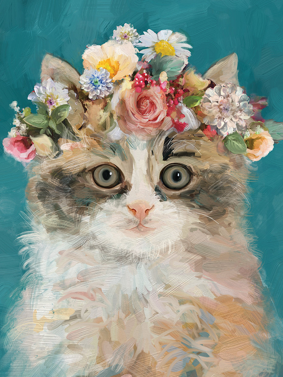 Flower Power Kitty II