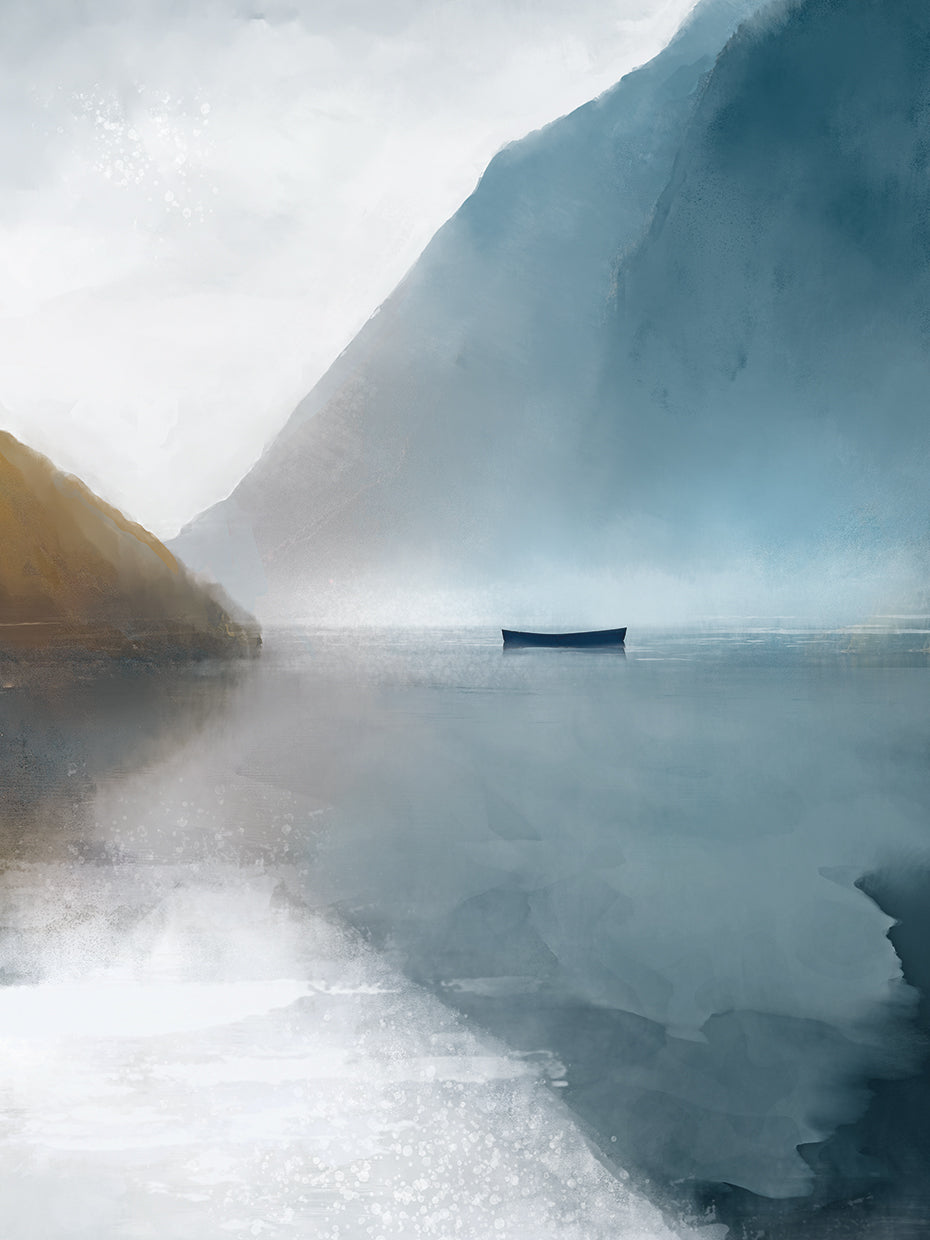 Peaceful Cove Portrait