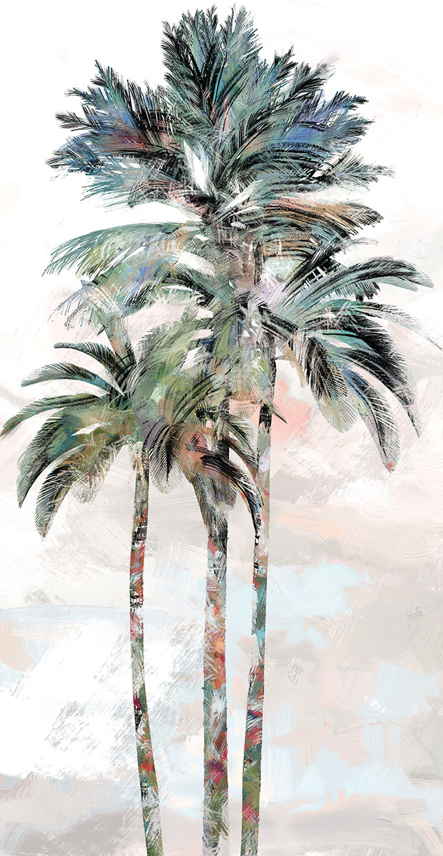 Rainbow Palms I