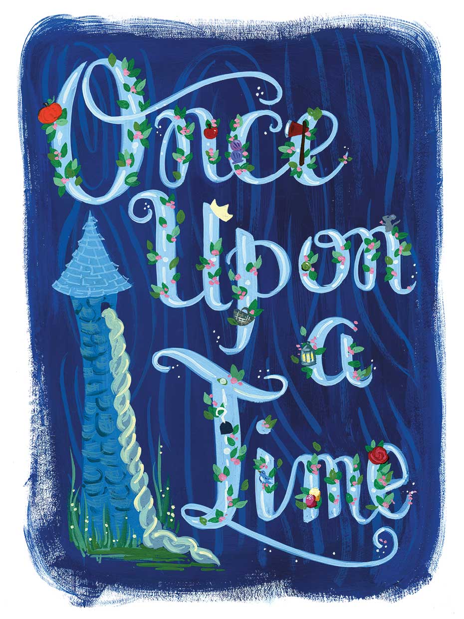 Once Upon A Time Illustration