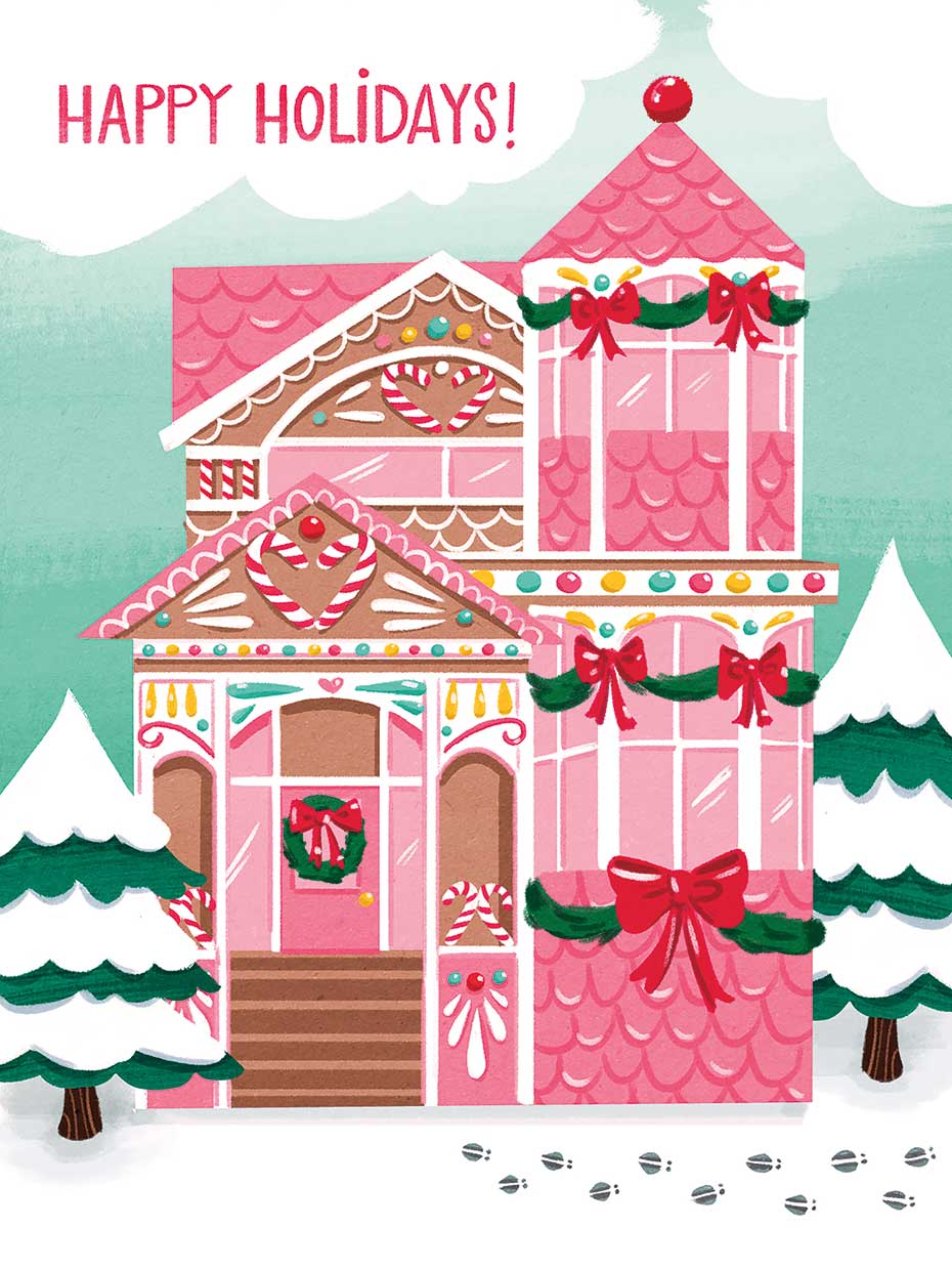 Gingerbread Victorian House