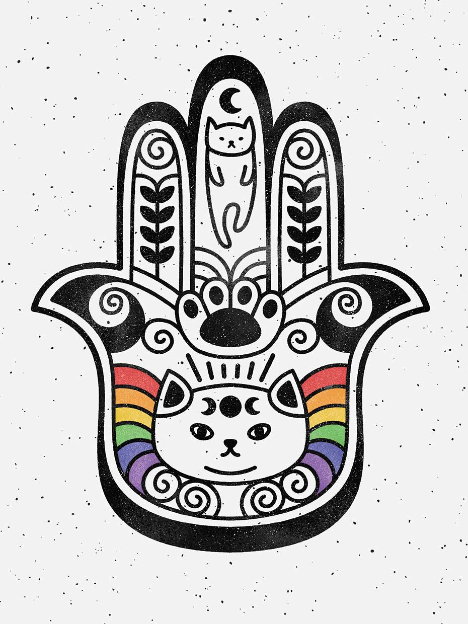 Hamsa Cat