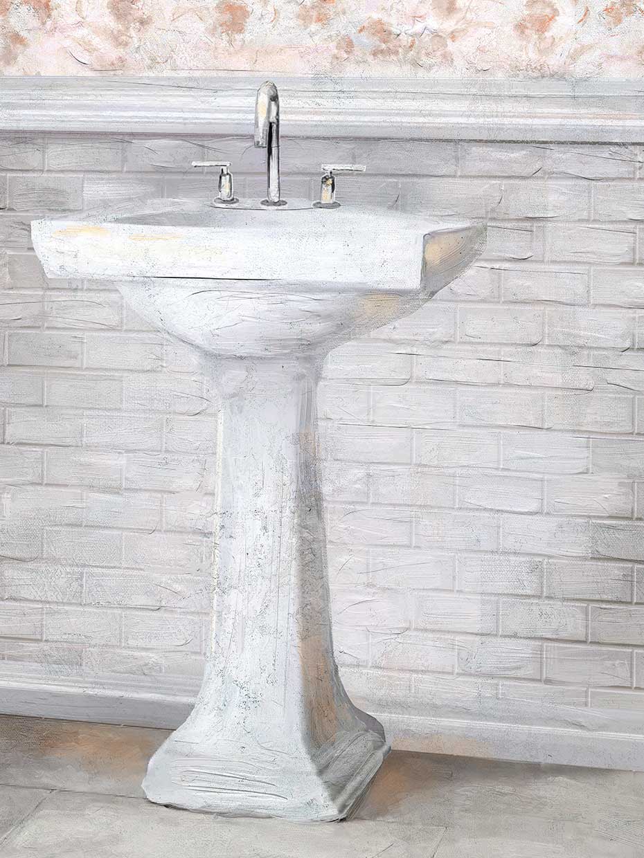 Powder Room Peach II