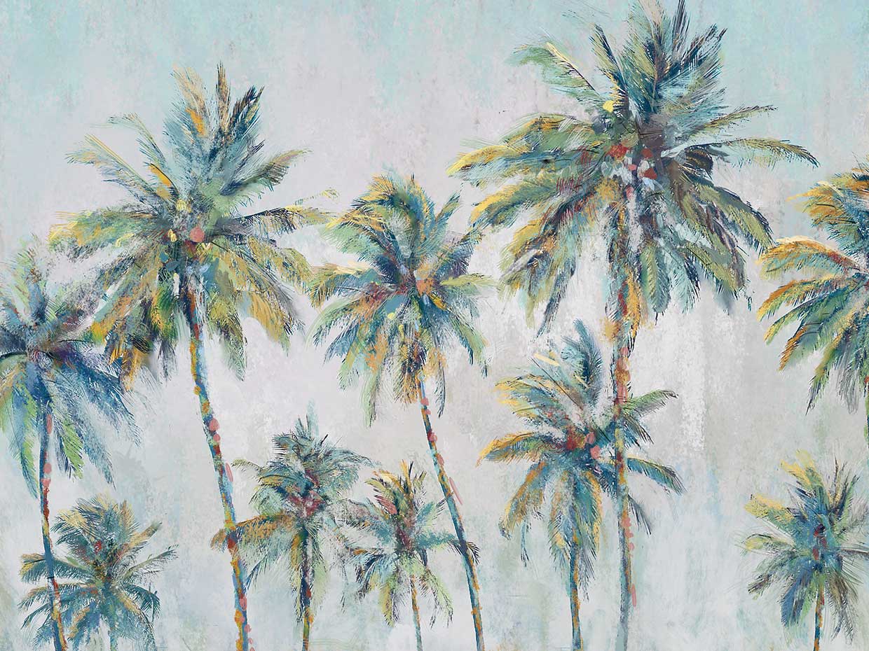 Rhythmic Palms Portrait