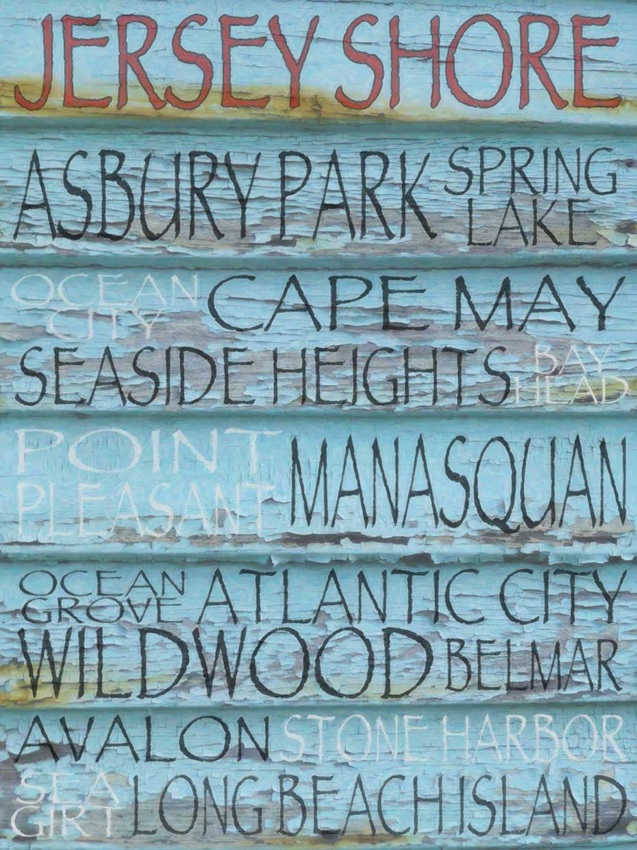 Down The Shore 18x24