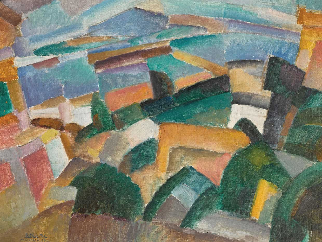Paisaje (1914) Lienzo