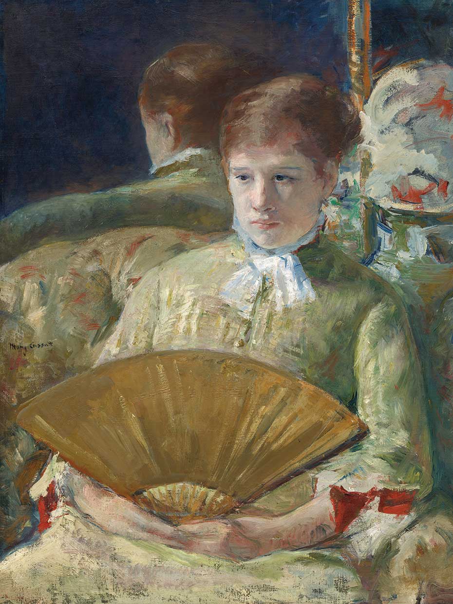 Woman with a Fan