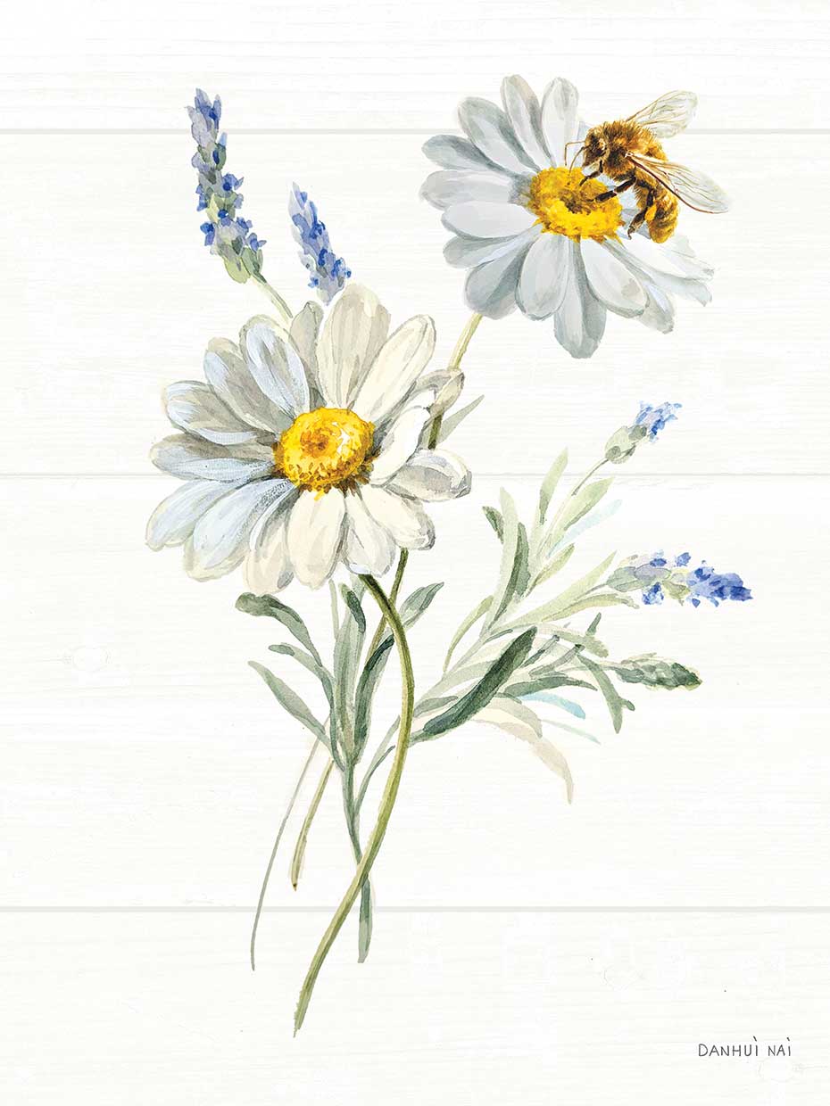 Bees and Blooms Flowers II