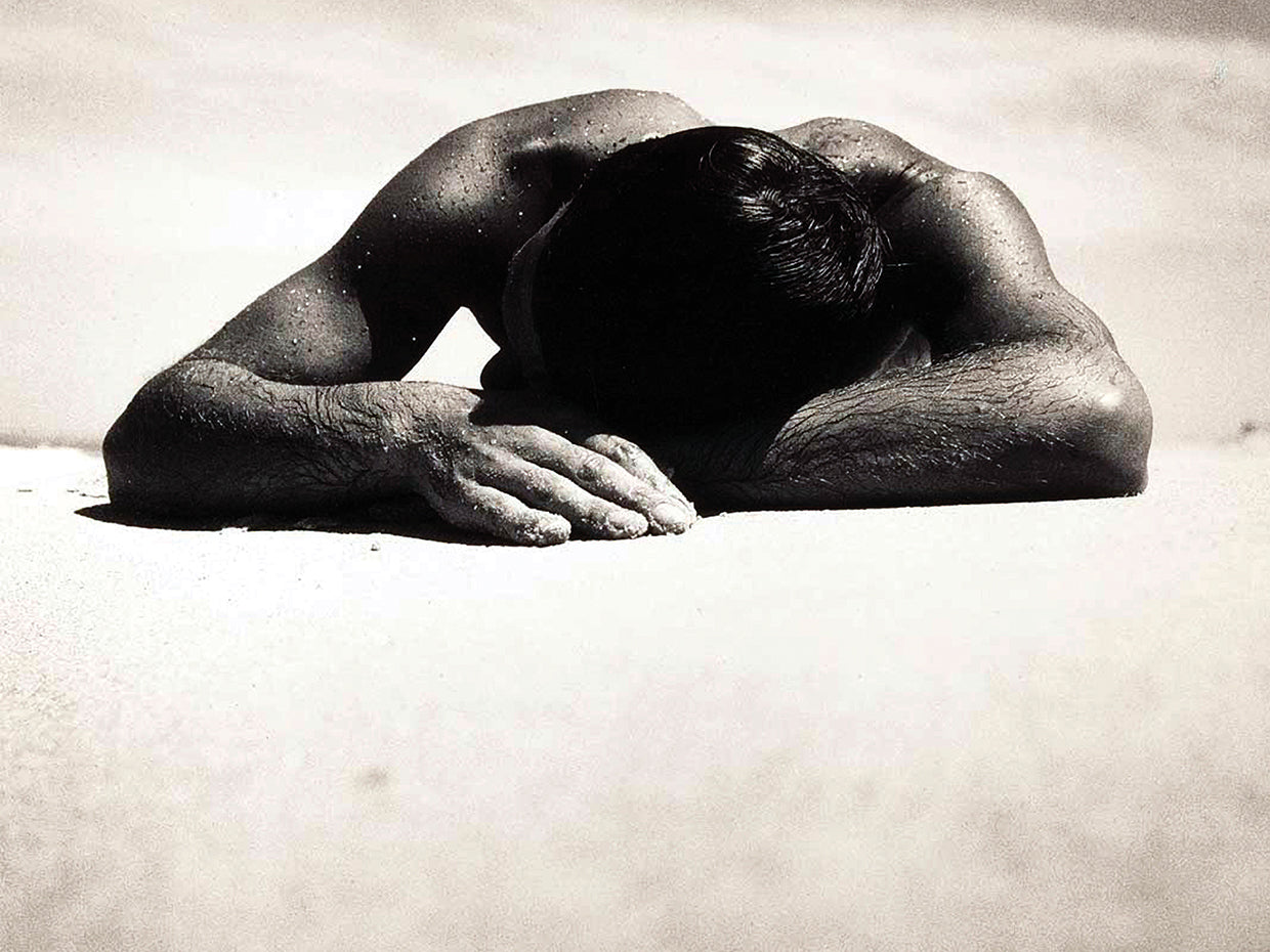 Sunbaker by Max Dupain