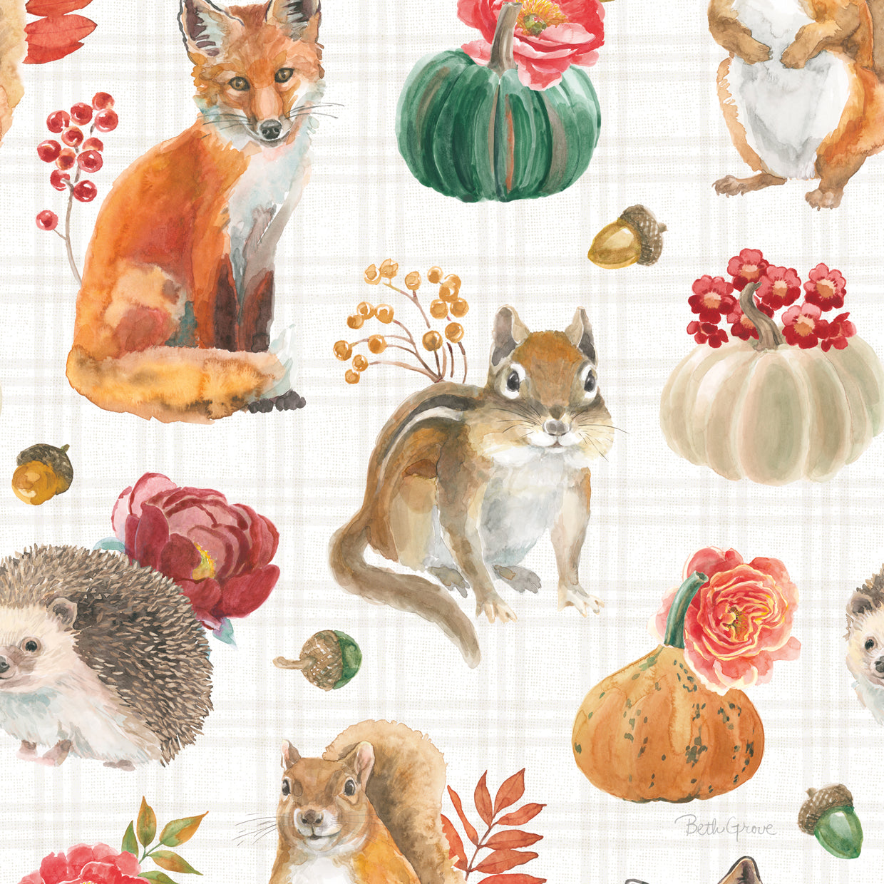 Wooded Harvest Pattern I
