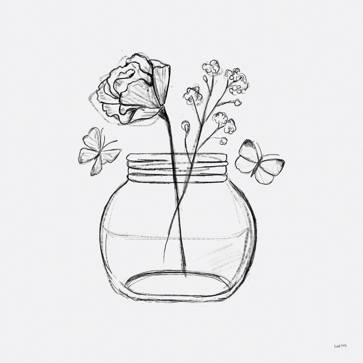 Among Wildflowers VI