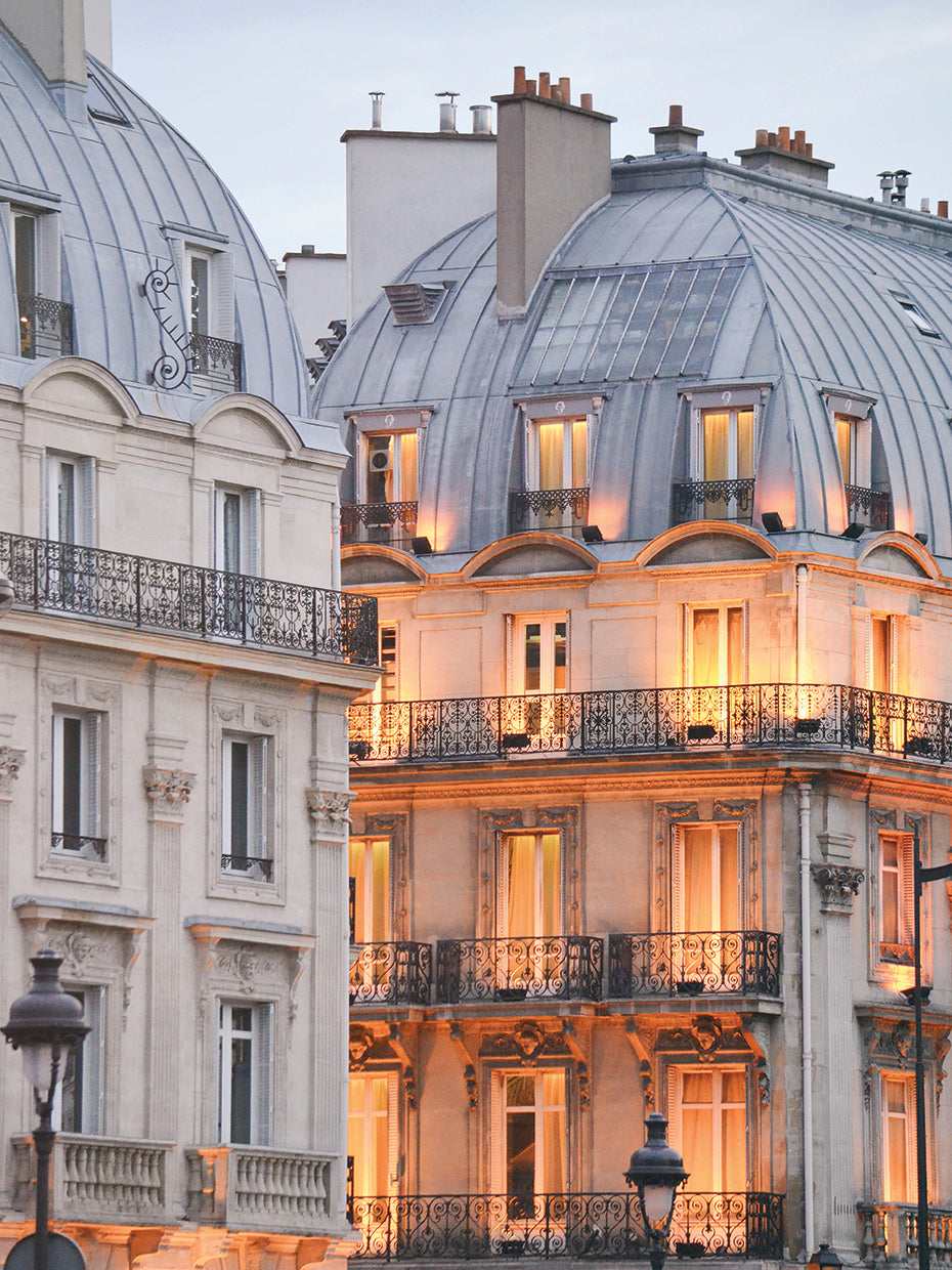 Golden Glow in The City of Light