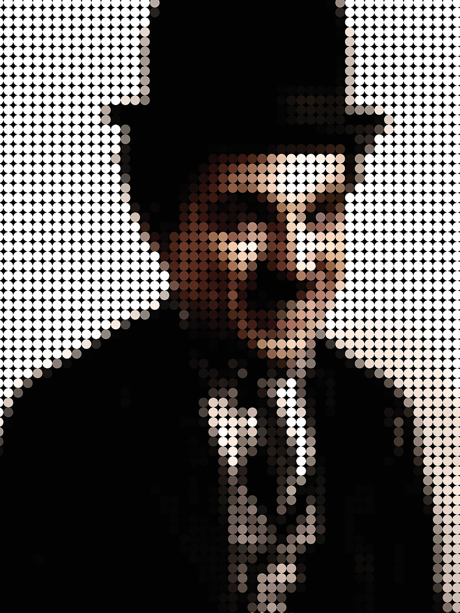 Charlie Chaplin in Style Dots