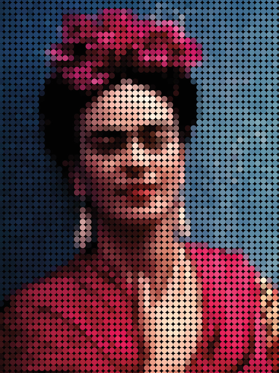 Kahlo in Style Dots