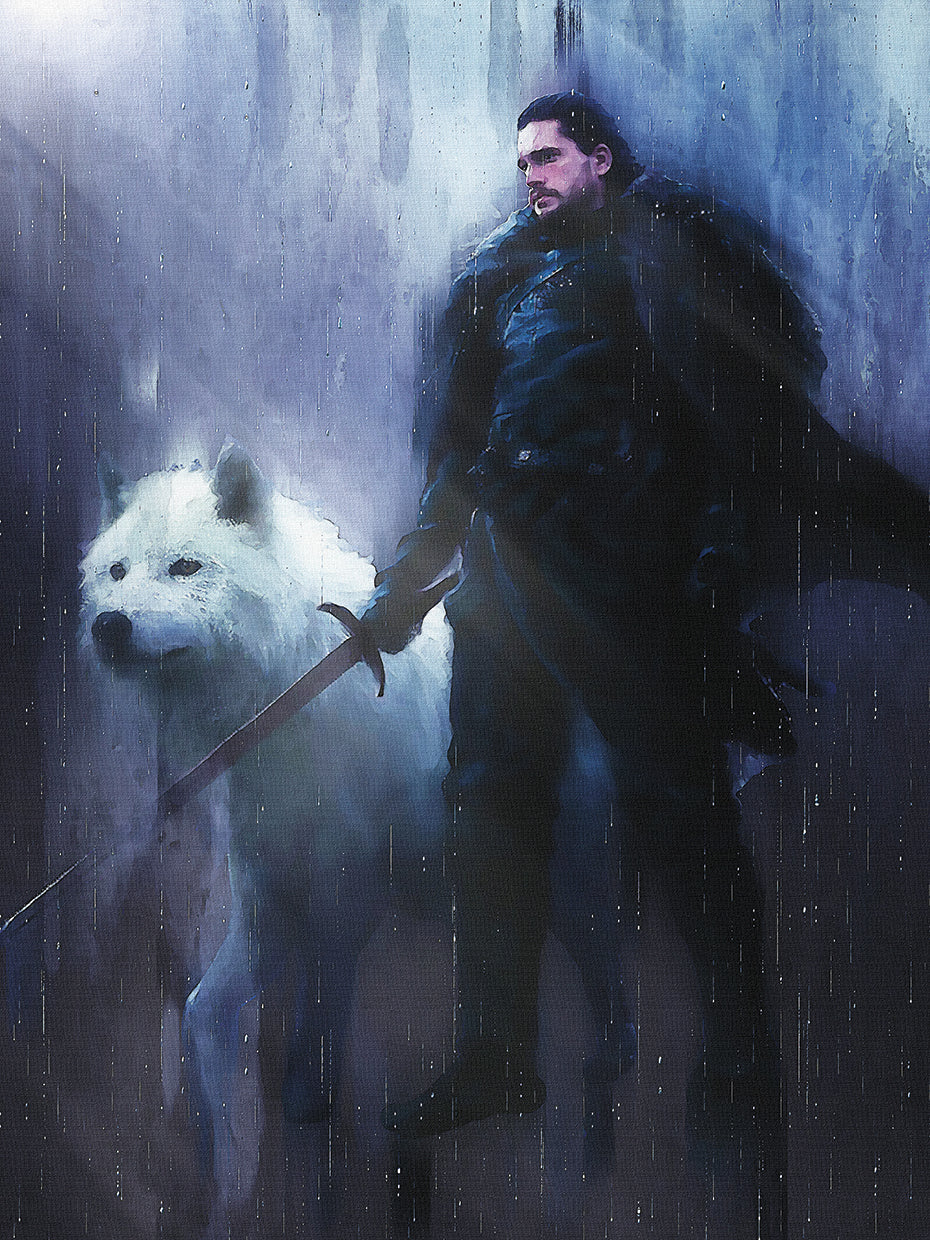 Snow and the white wolf