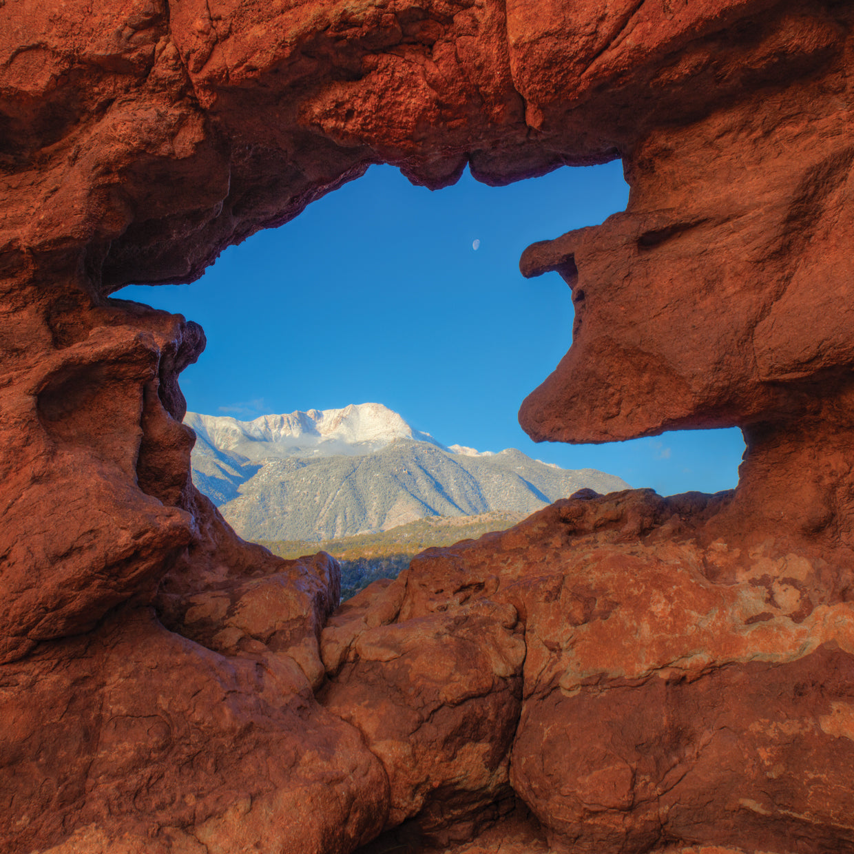 A Peek Of Pikes Peak