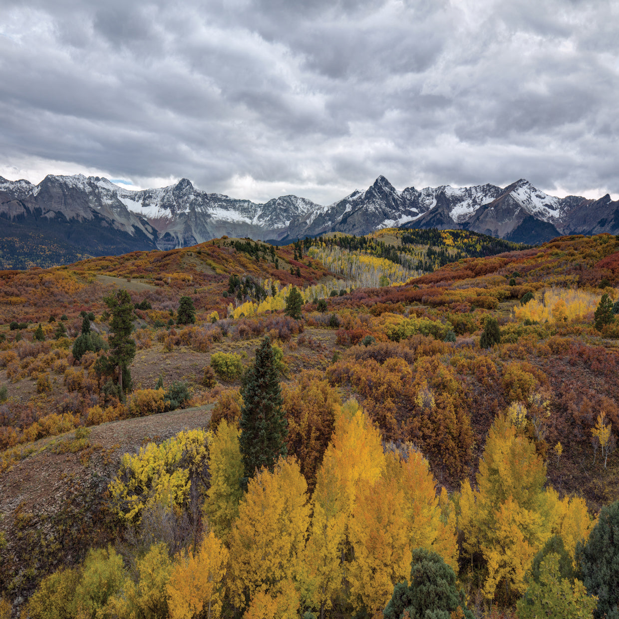 Autumn Storm Over Dallas Divide 1