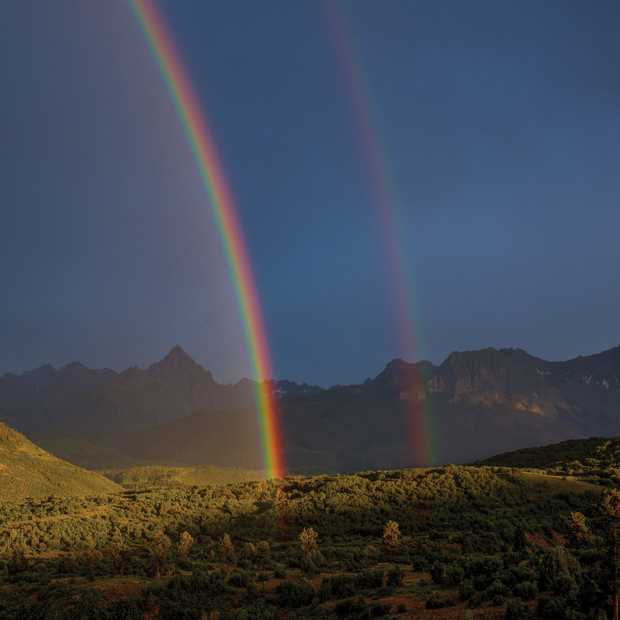 Double Rainbow Over Mount Sneffels 1