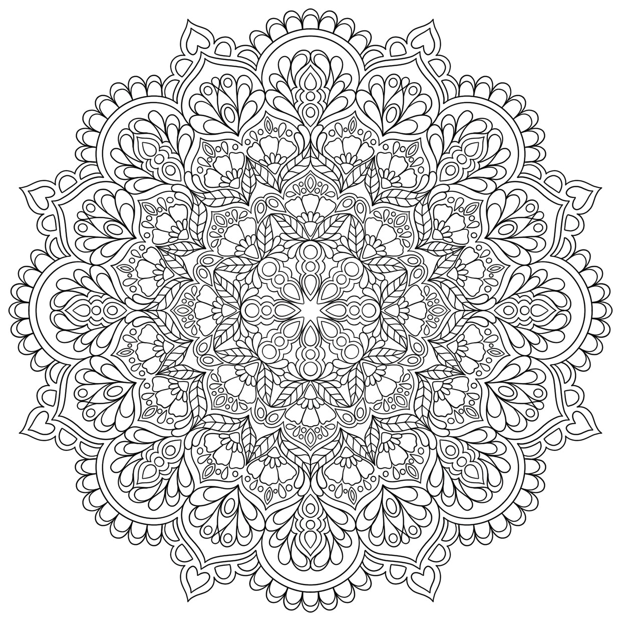 Intricate Mandalas 24