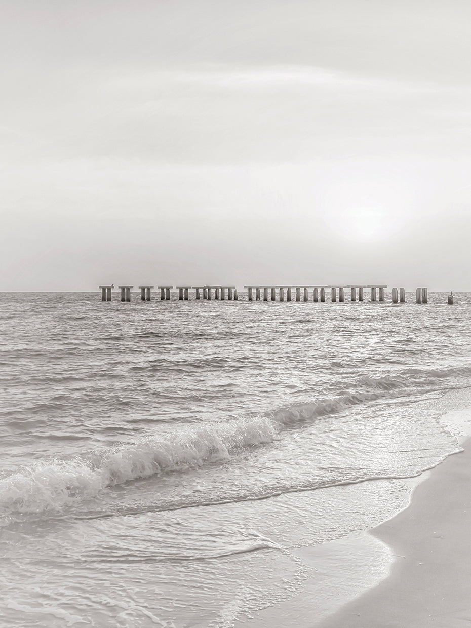 Retro Gasparilla Island Sunset