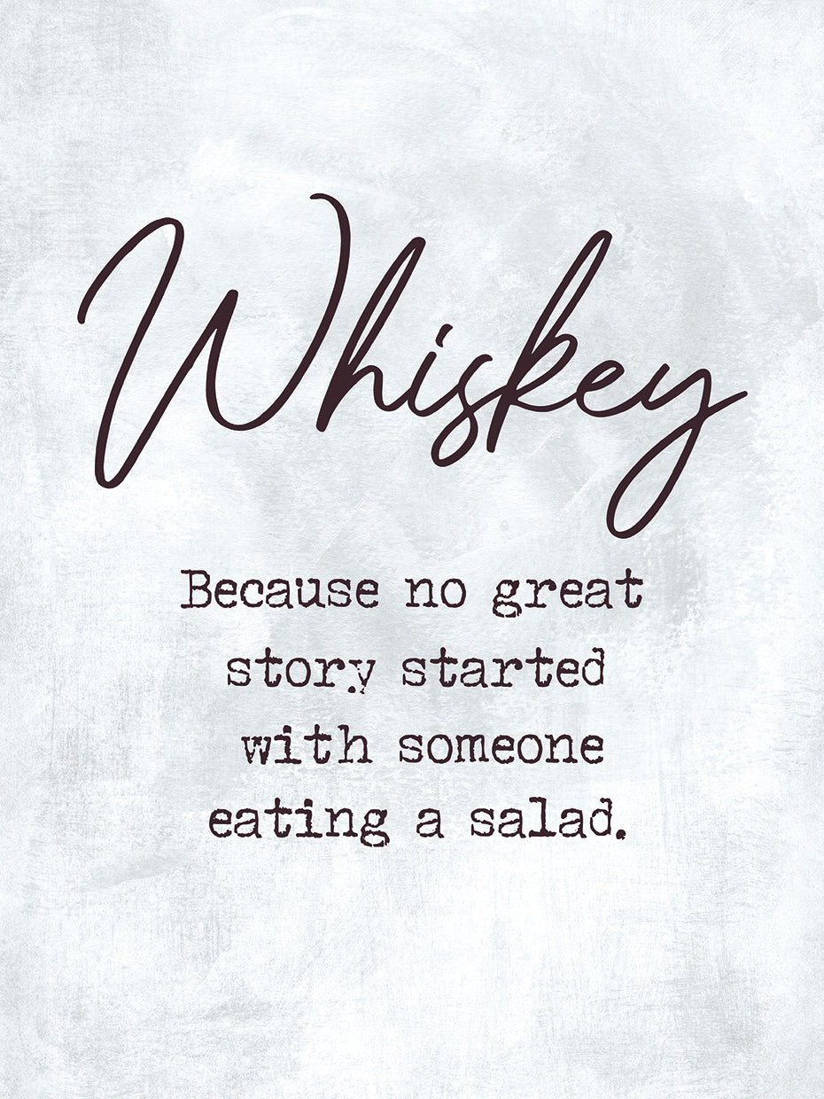 Whiskey typography
