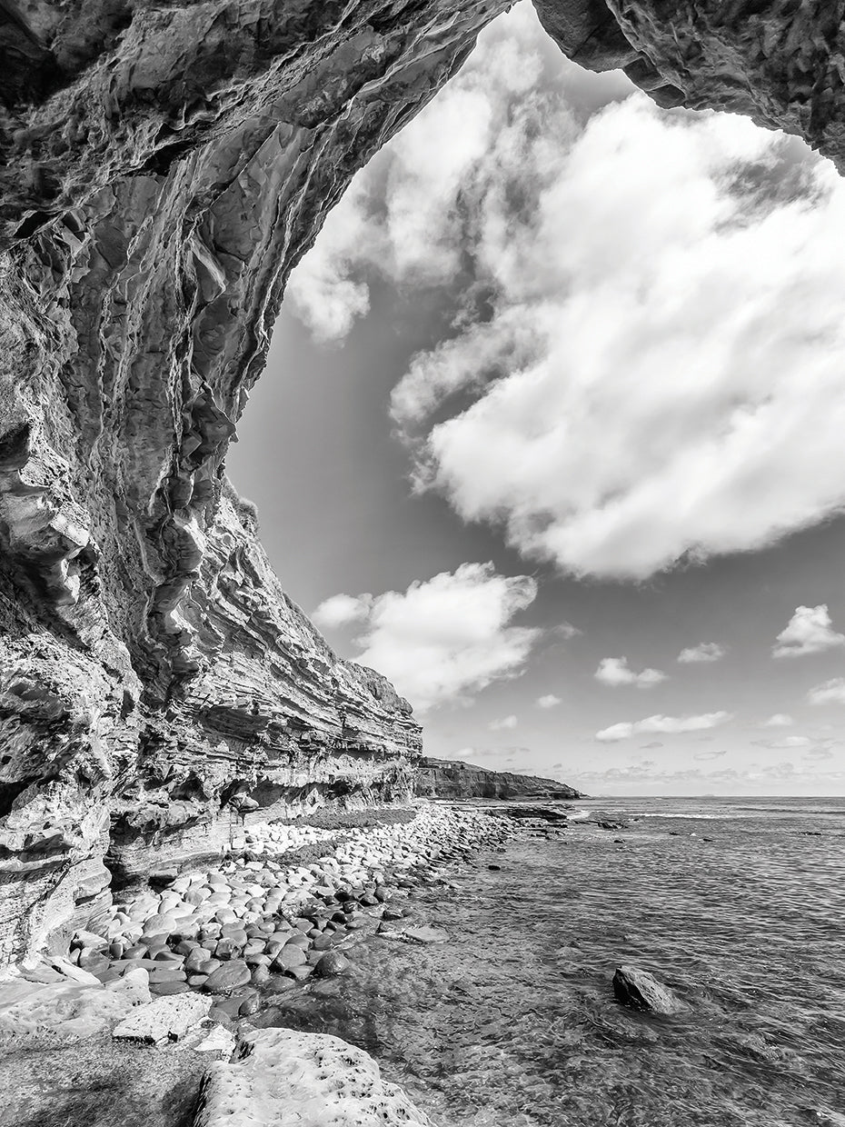 SAN DIEGO Sunset Cliffs | Monochrome