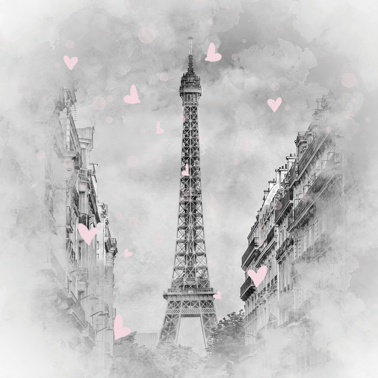 Parisian Flair with hearts