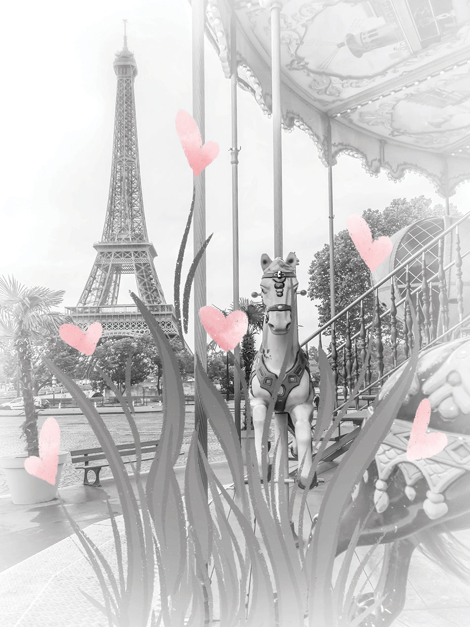 Paris Romantic Streetscene