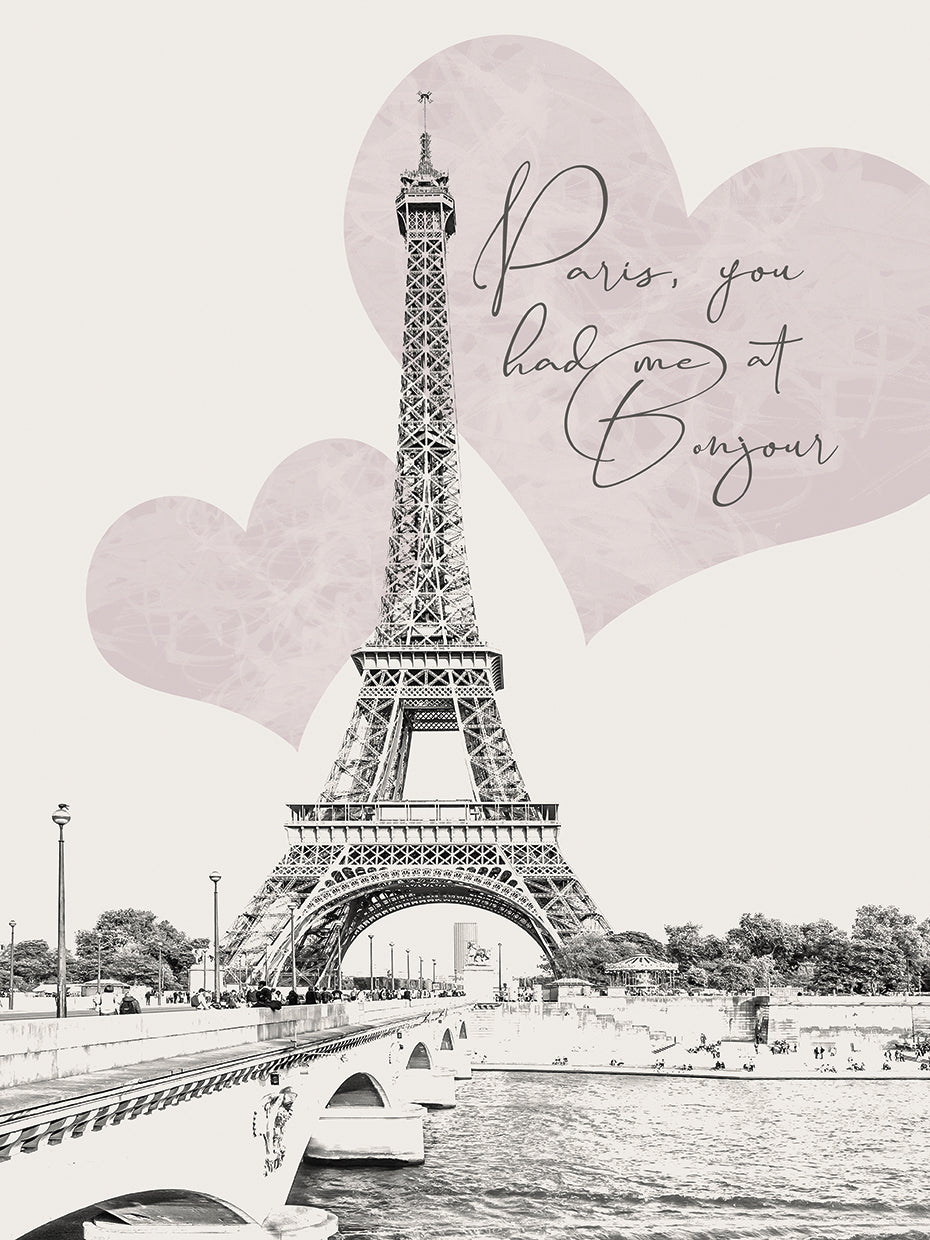 Paris, you had me at BONJOUR