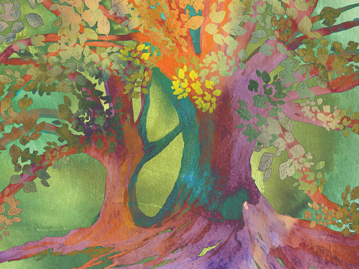Watercolor Forest