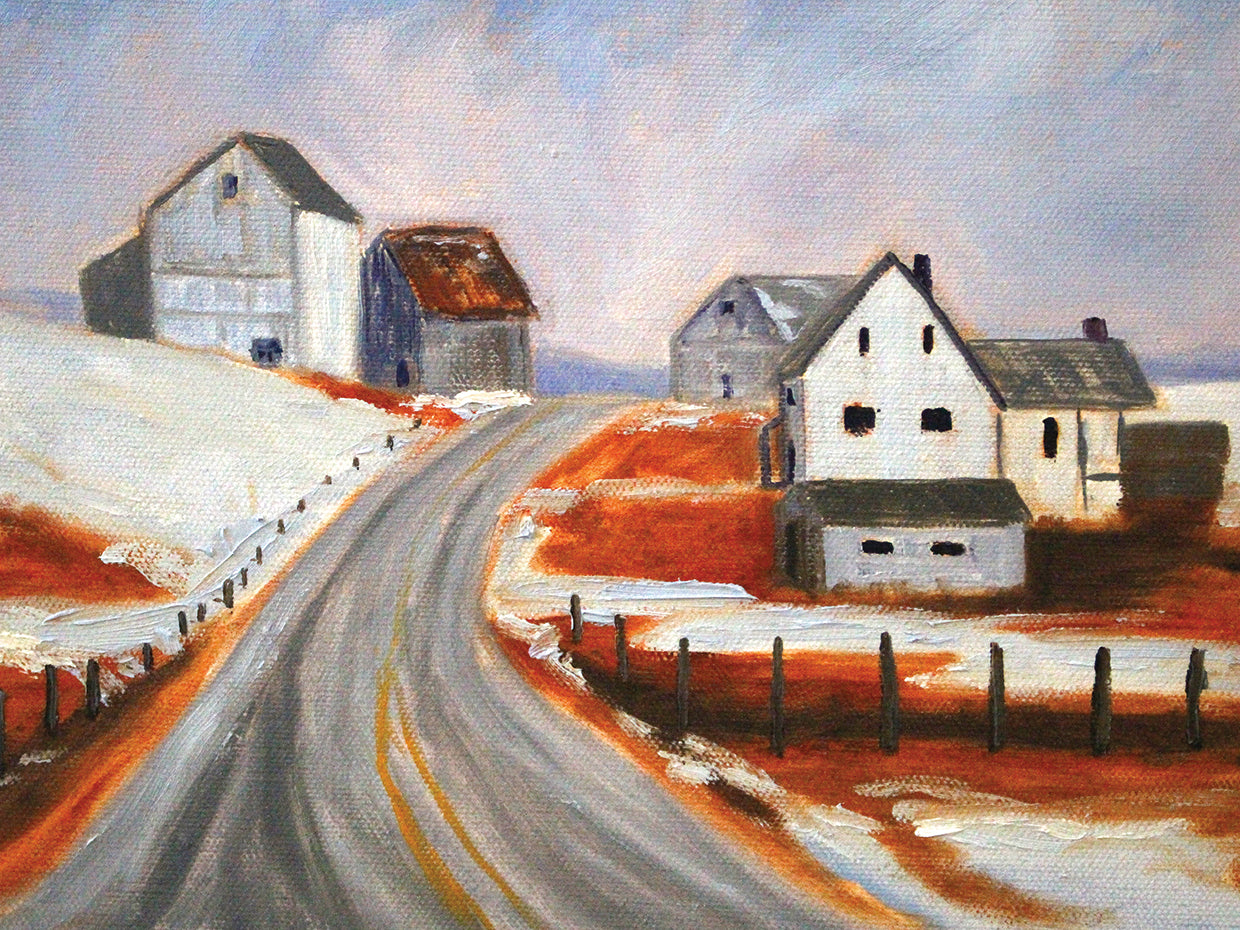 Winter Barns