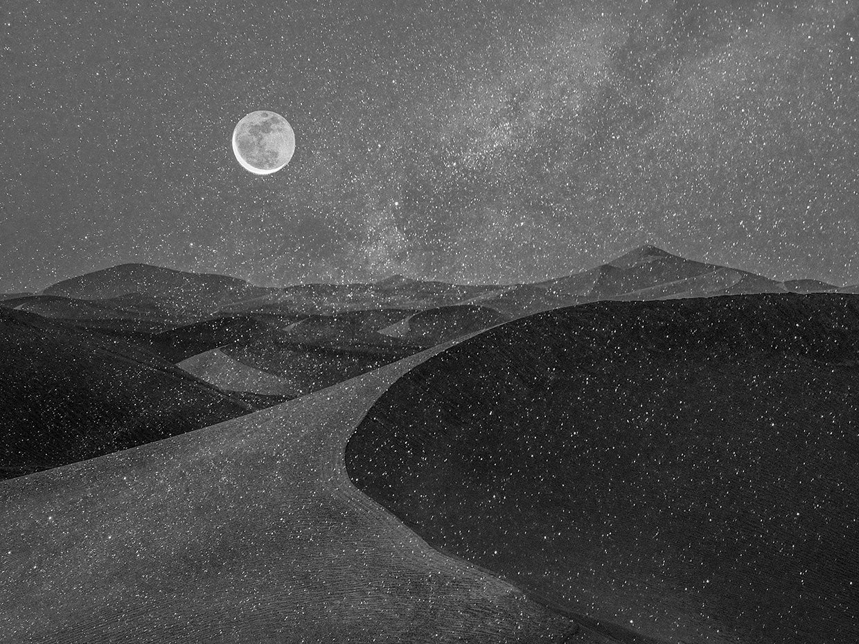 Dunes and New Moon 1