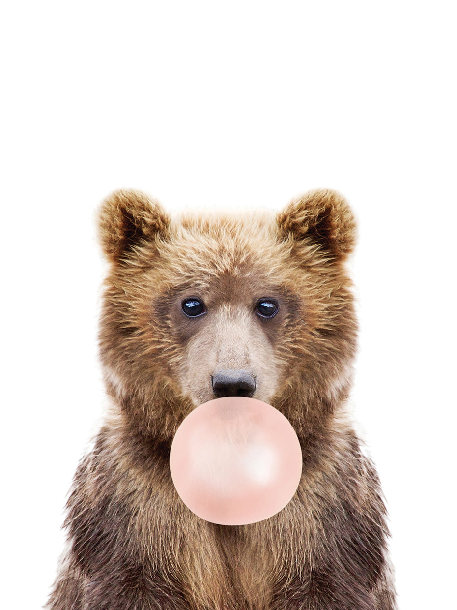 Bubble gum bear