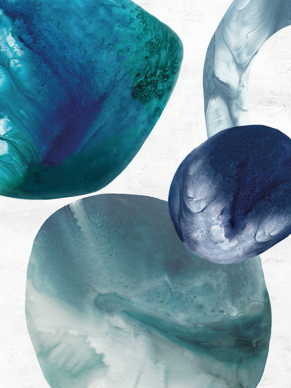 Organic Blue Rocks II