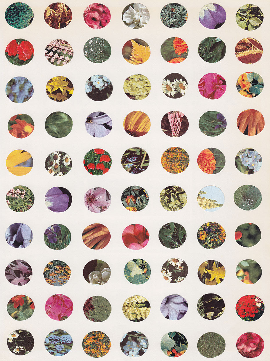 Floral Circles Paper Pattern