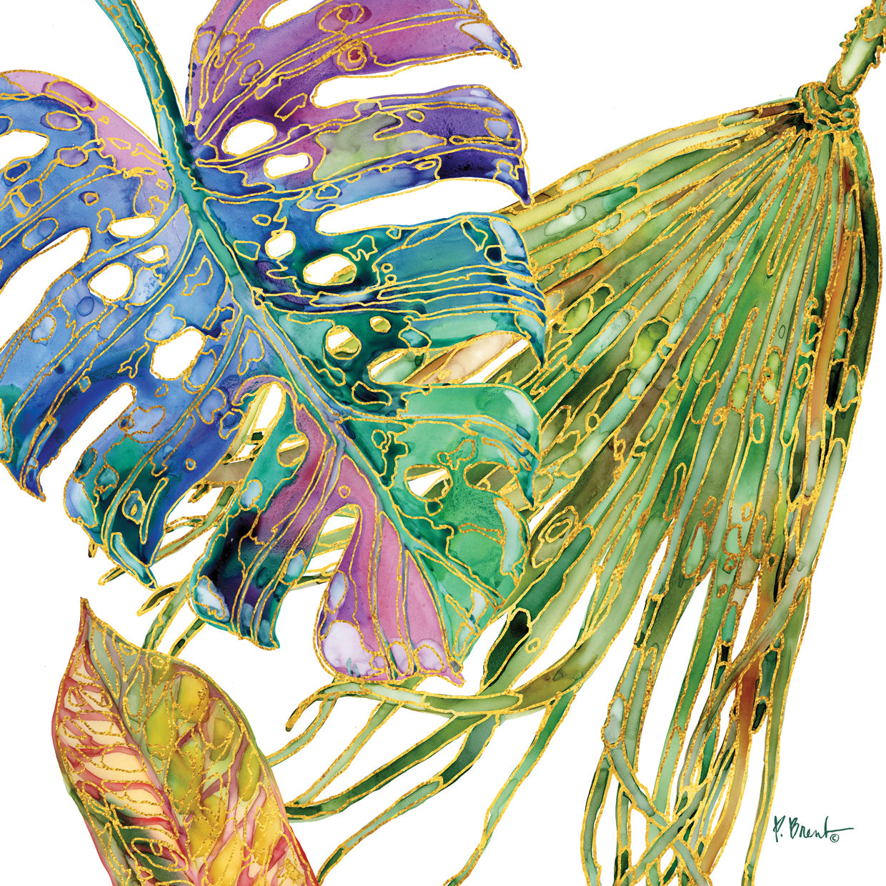 Spectrum Palm Fronds II