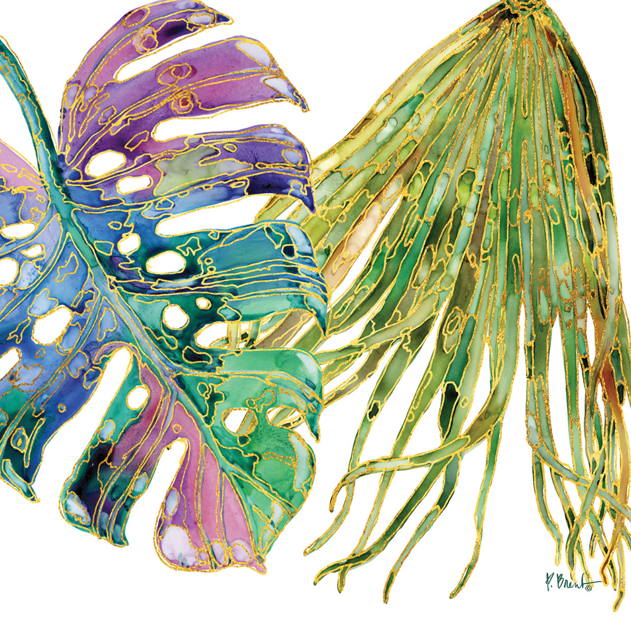 Spectrum Palm Fronds V