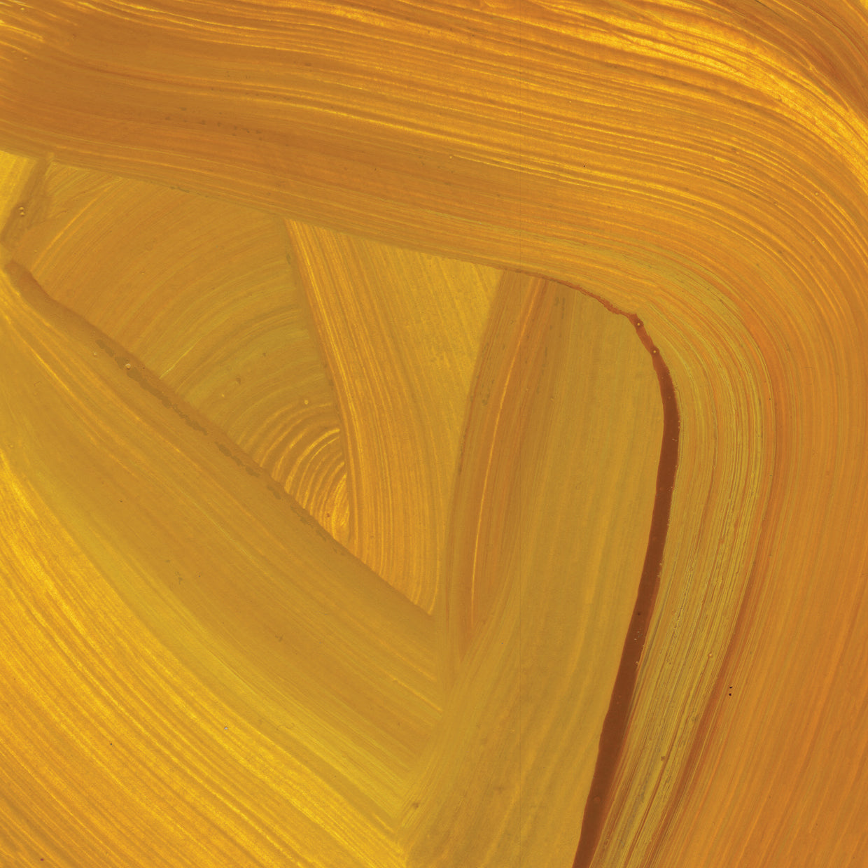 Brush Stroke Yellow Green Vertical