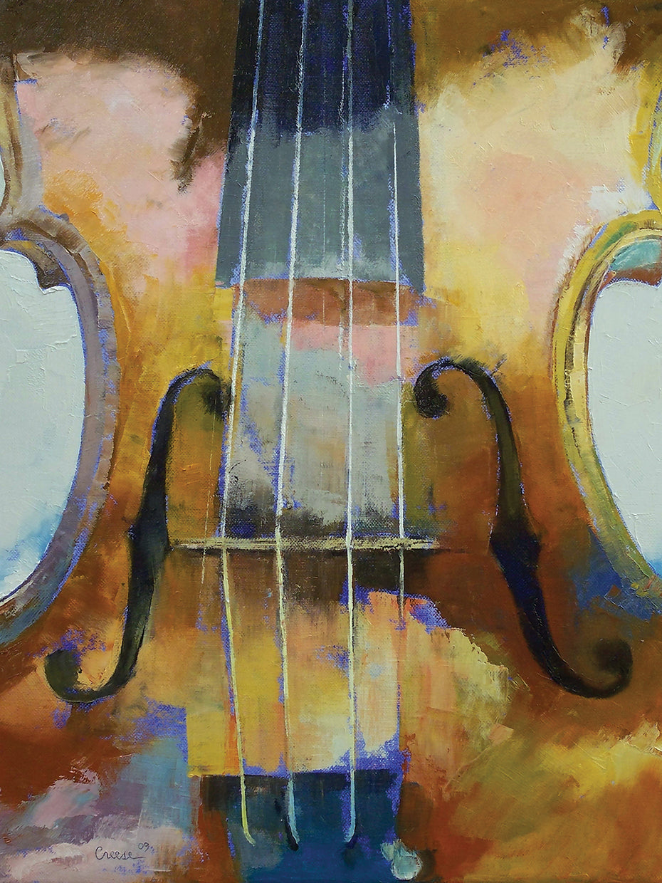 Violin Painting